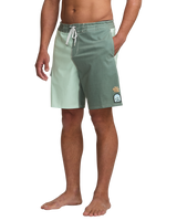 The Billabong Mens Sunshine LT Volley Shorts in Green Tea