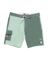 The Billabong Mens Sunshine LT Volley Shorts in Green Tea