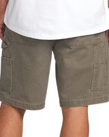 The Billabong Mens Bad Dog Walkshorts in Brown