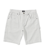 Bad Dog Workwear Shorts in Silver