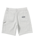 Bad Dog Workwear Shorts in Silver