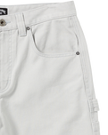 Bad Dog Workwear Shorts in Silver