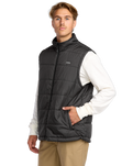 The Billabong Mens Journey Puffer Gilet in Black