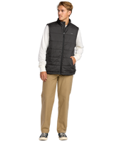 The Billabong Mens Journey Puffer Gilet in Black