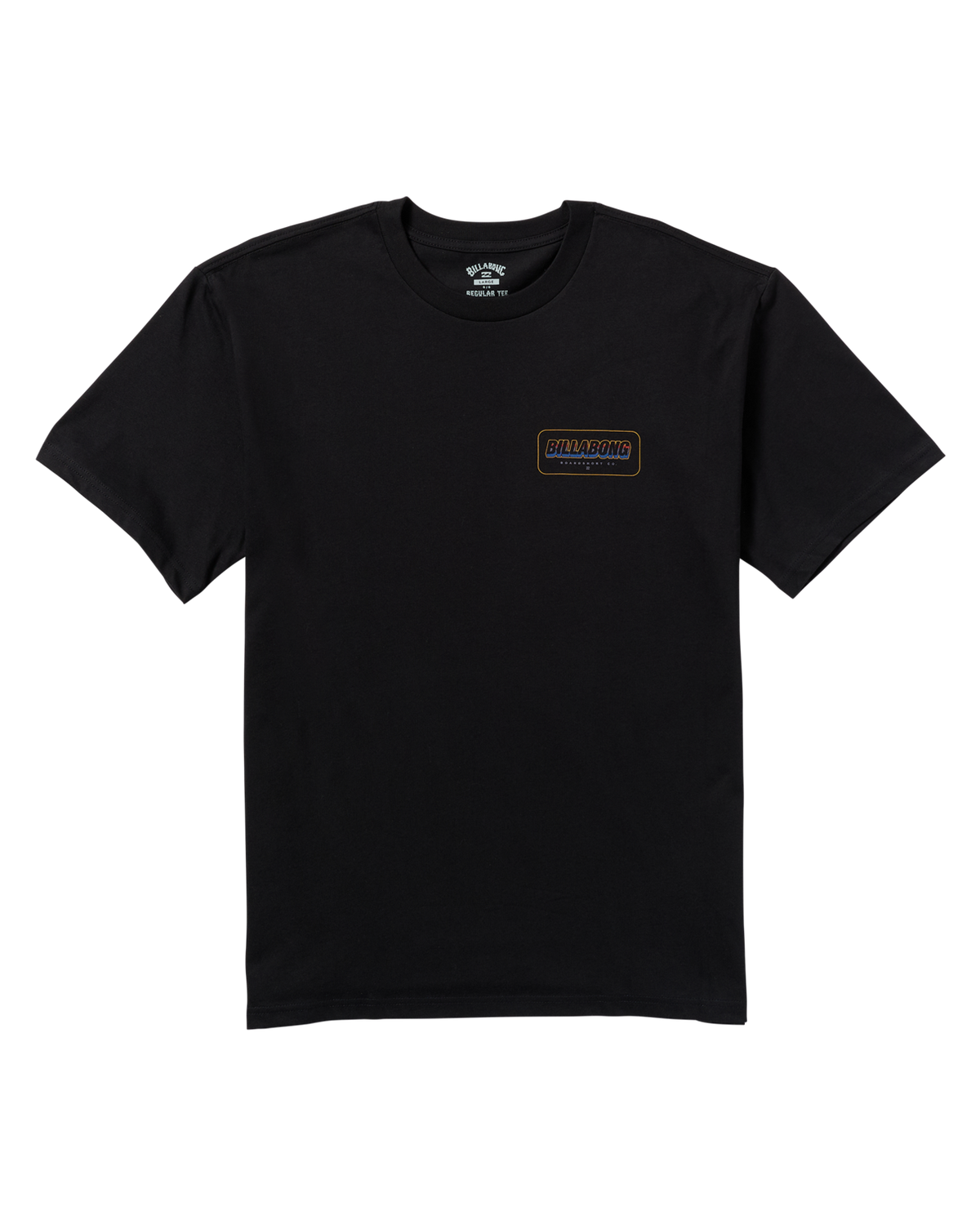The Billabong Mens Walled T-Shirt in Black