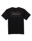 The Billabong Mens Walled T-Shirt in Black