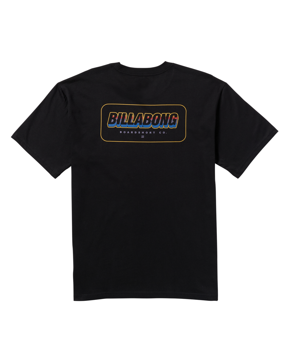 The Billabong Mens Walled T-Shirt in Black