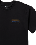 The Billabong Mens Walled T-Shirt in Black