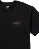 The Billabong Mens Walled T-Shirt in Black