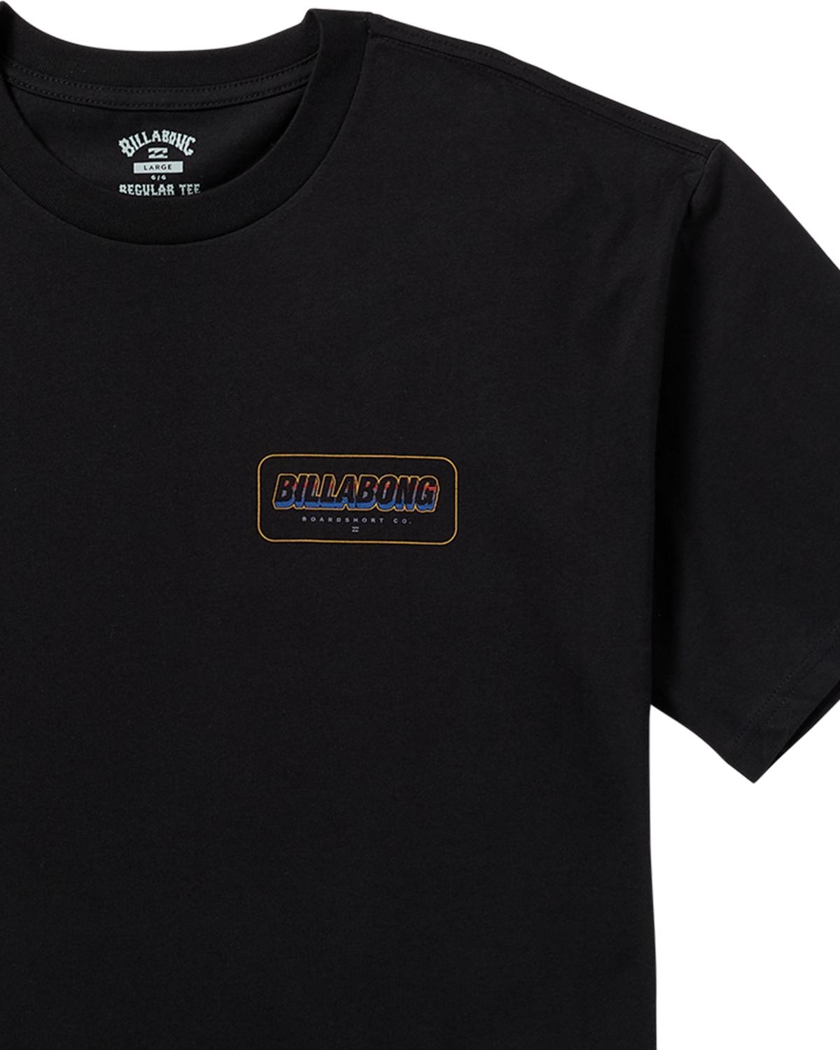 The Billabong Mens Walled T-Shirt in Black