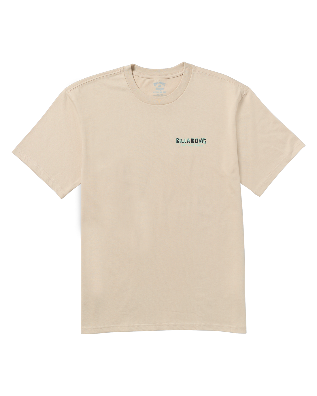 The Billabong Mens Twin Peaks T-Shirt in Bleached Sand