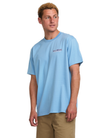 The Billabong Mens Twin Peaks T-Shirt in Sky Blue