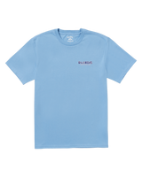 The Billabong Mens Twin Peaks T-Shirt in Sky Blue