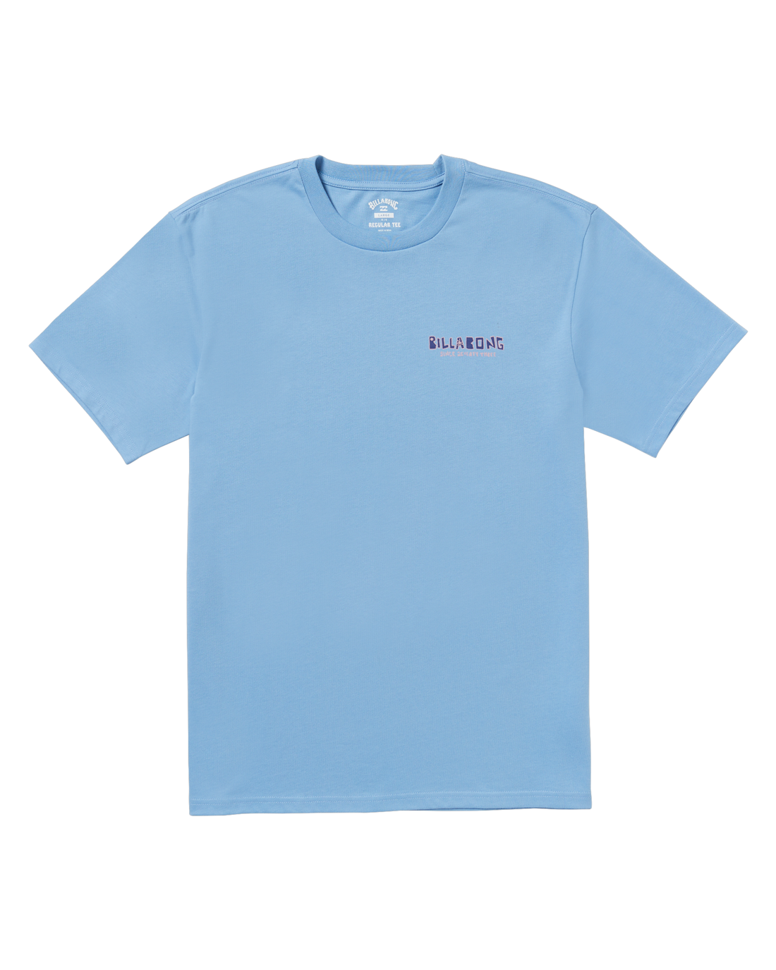 The Billabong Mens Twin Peaks T-Shirt in Sky Blue