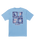 The Billabong Mens Twin Peaks T-Shirt in Sky Blue