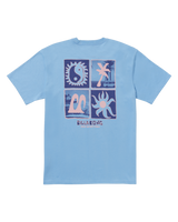 The Billabong Mens Twin Peaks T-Shirt in Sky Blue