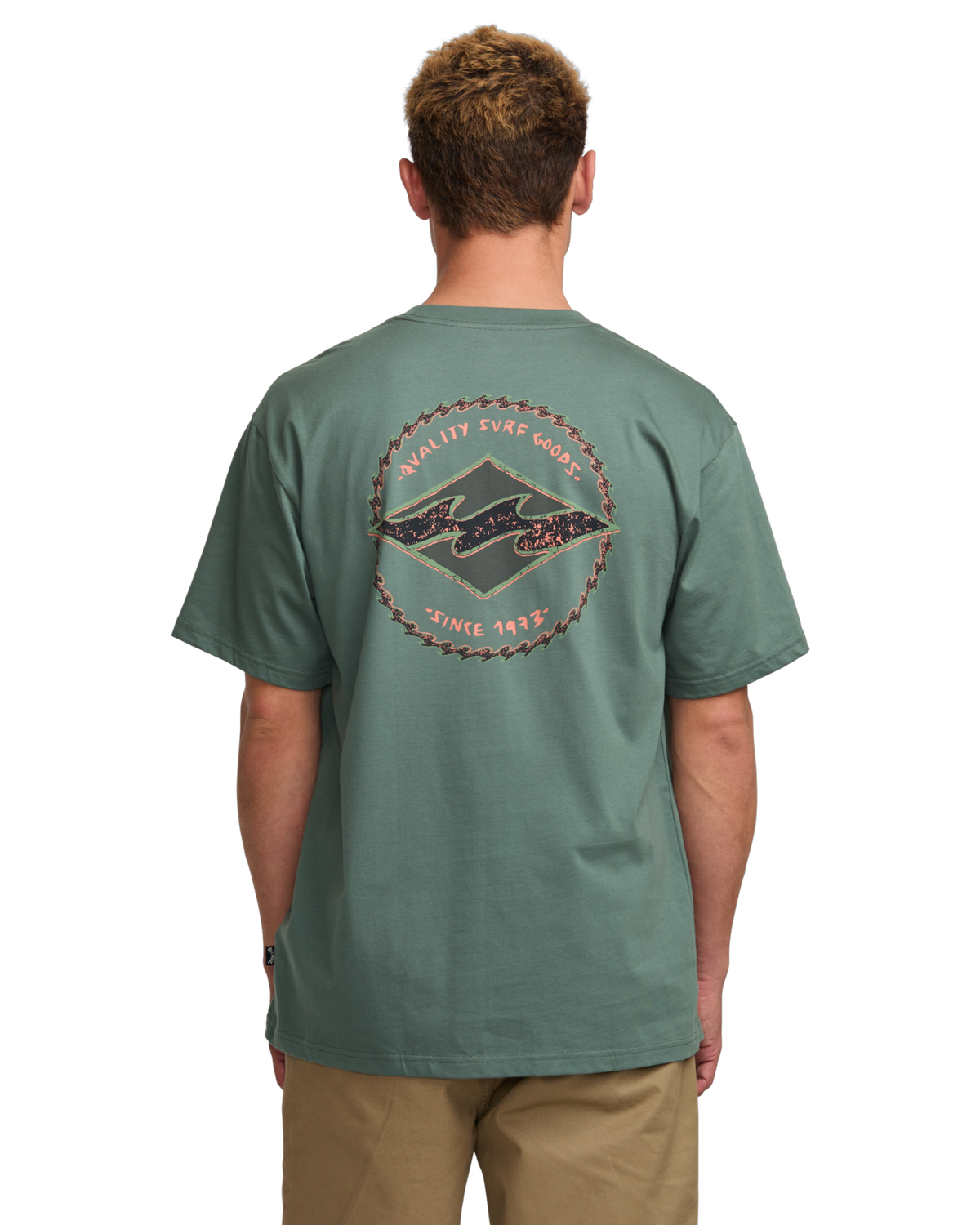 The Billabong Mens Rotor Diamond T-Shirt in Dark Slate