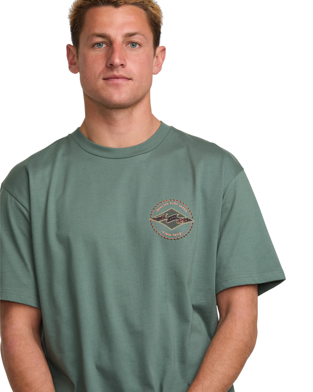 The Billabong Mens Rotor Diamond T-Shirt in Dark Slate
