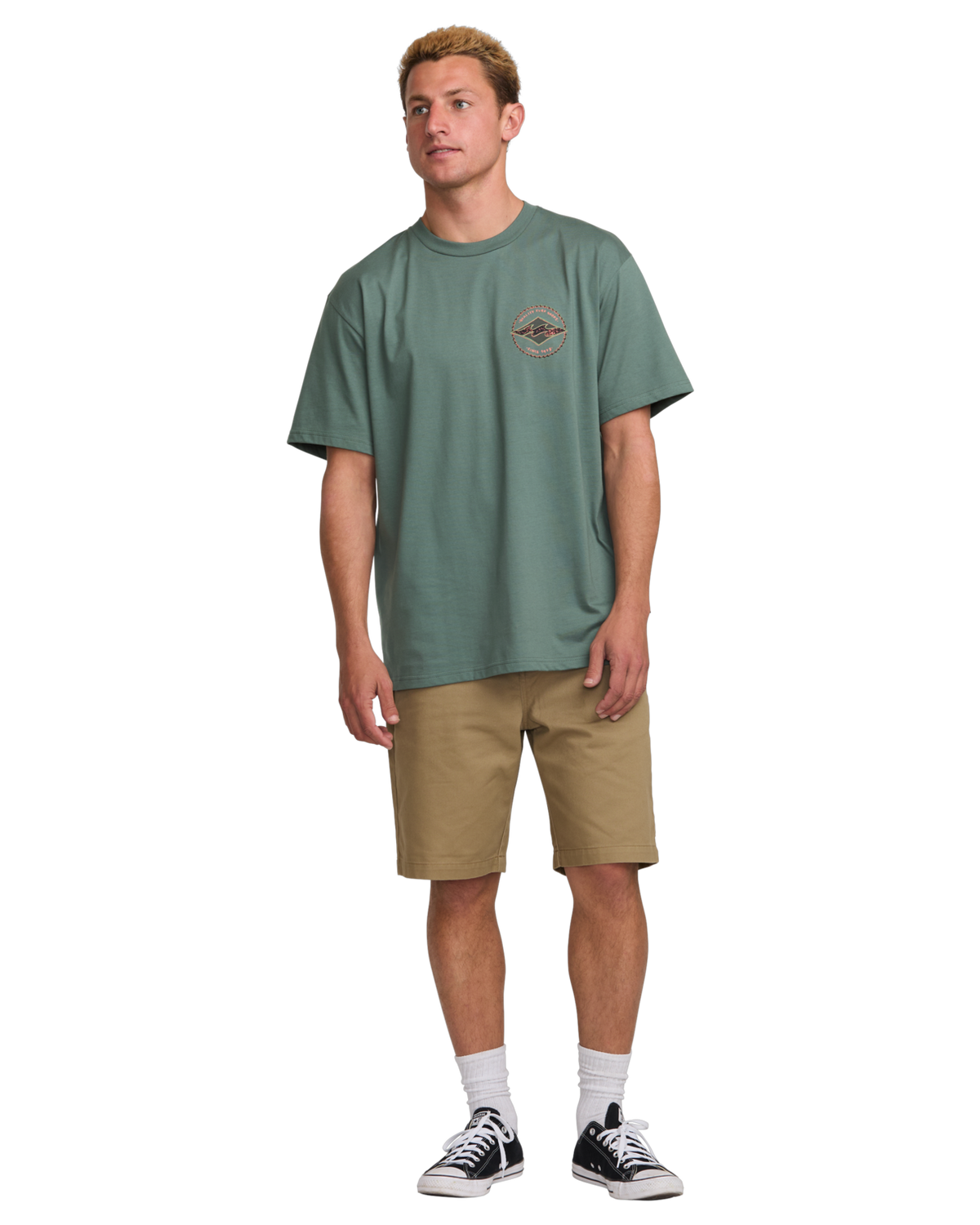 The Billabong Mens Rotor Diamond T-Shirt in Dark Slate