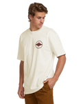 The Billabong Mens Rotor Diamond T-Shirt in Off White