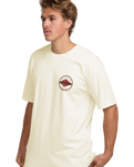 The Billabong Mens Rotor Diamond T-Shirt in Off White