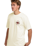 The Billabong Mens Rotor Diamond T-Shirt in Off White