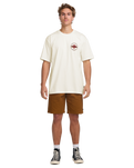 The Billabong Mens Rotor Diamond T-Shirt in Off White