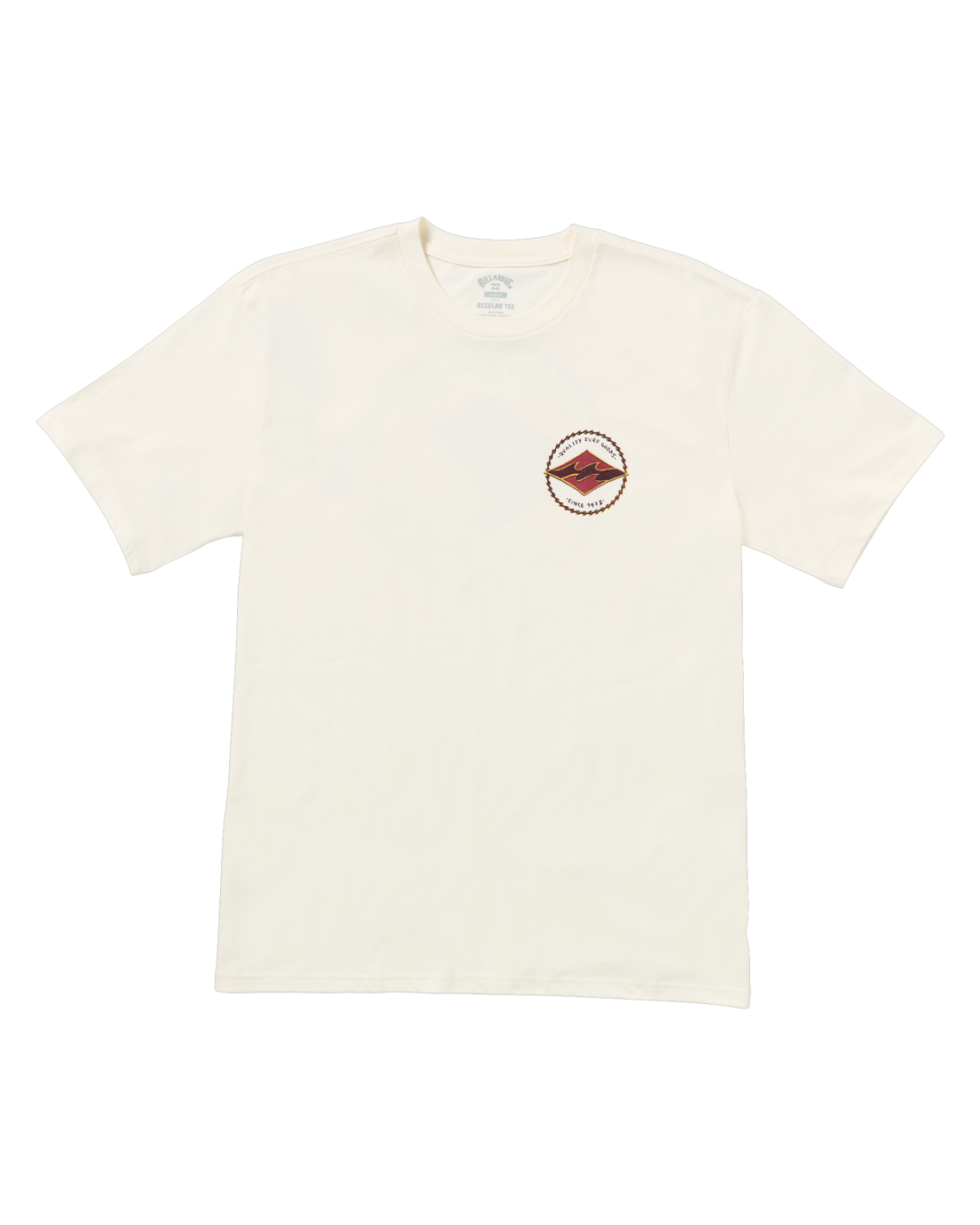 The Billabong Mens Rotor Diamond T-Shirt in Off White