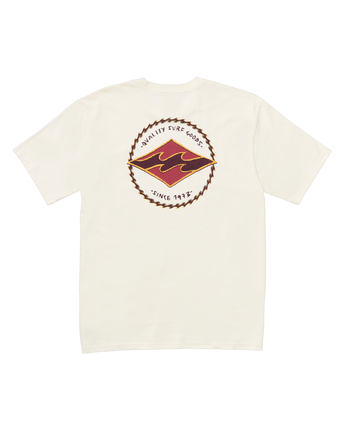 The Billabong Mens Rotor Diamond T-Shirt in Off White
