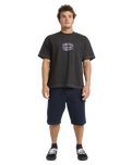 The Billabong Mens Bad Dog OG T-Shirt in Black Vintage