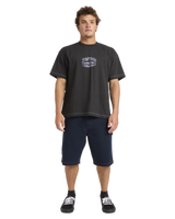 The Billabong Mens Bad Dog OG T-Shirt in Black Vintage