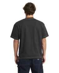 The Billabong Mens Bad Dog OG T-Shirt in Black Vintage