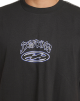The Billabong Mens Bad Dog OG T-Shirt in Black Vintage