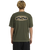 The Billabong Mens Bad Dog Pill Wave OG T-Shirt in Rifle Green