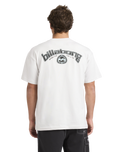 The Billabong Mens Spec 73 Bio Arch OG T-Shirt in Fog Gray
