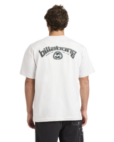 The Billabong Mens Spec 73 Bio Arch OG T-Shirt in Fog Gray