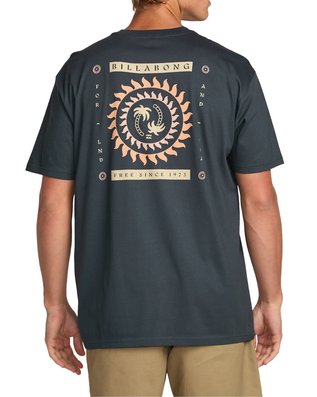 The Billabong Mens Spun Out Premium T-Shirt in Aged Indigo