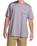 The Billabong Mens Spun Out Premium T-Shirt in Light Purple