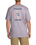 The Billabong Mens Spun Out Premium T-Shirt in Light Purple