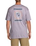 The Billabong Mens Spun Out Premium T-Shirt in Light Purple