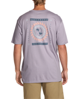 The Billabong Mens Spun Out Premium T-Shirt in Light Purple