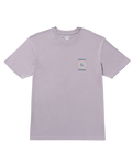 The Billabong Mens Spun Out Premium T-Shirt in Light Purple