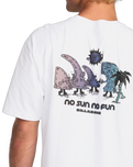 The Billabong Mens Sun Fun T-Shirt in White