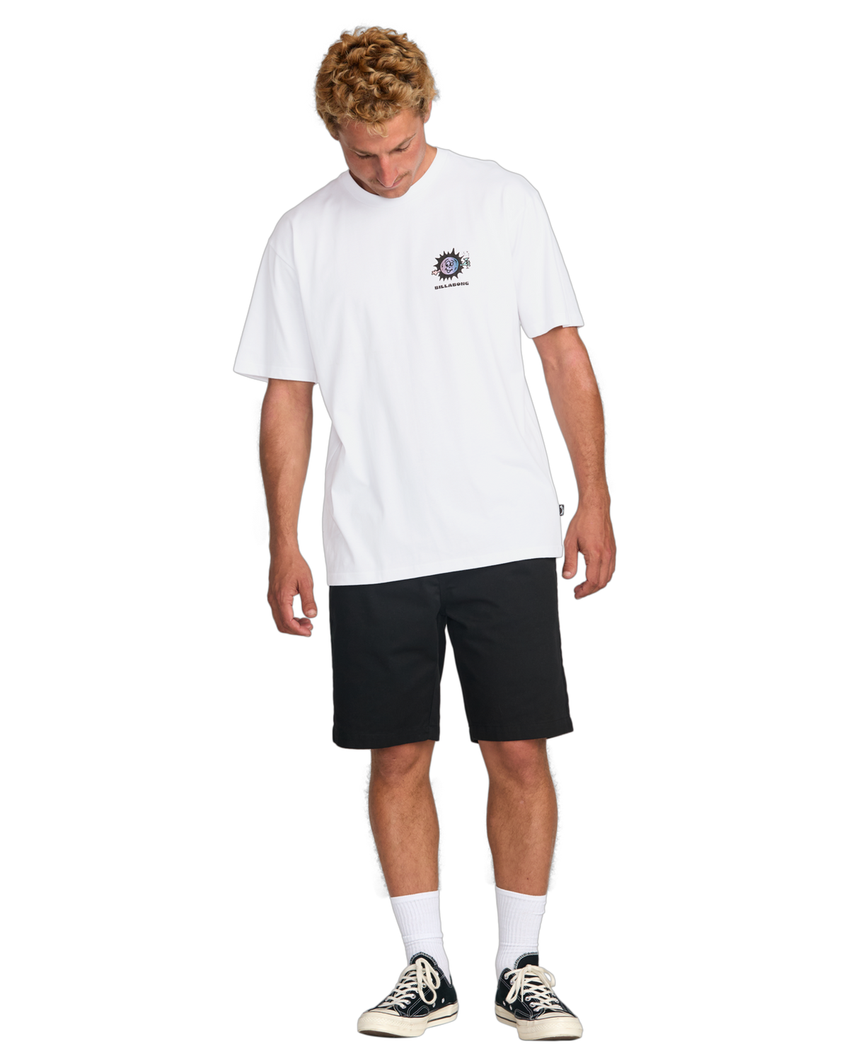 The Billabong Mens Sun Fun T-Shirt in White