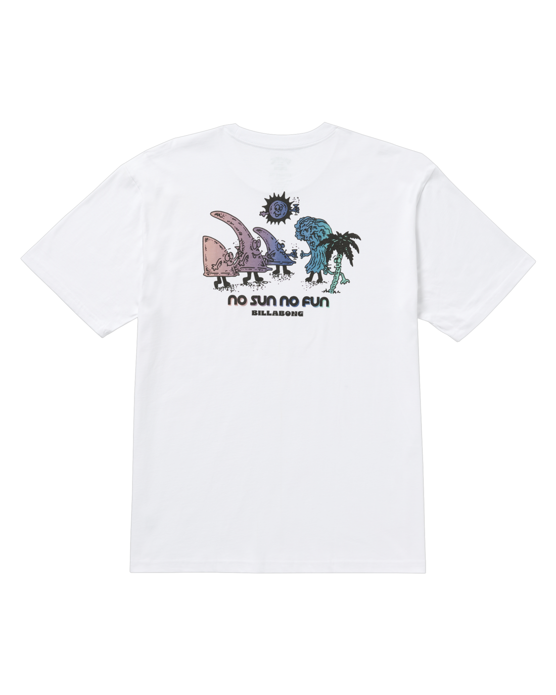 The Billabong Mens Sun Fun T-Shirt in White