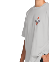The Billabong Mens Occy OG T-Shirt in Silver