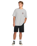 The Billabong Mens Occy OG T-Shirt in Silver