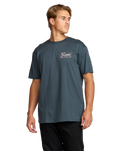 The Billabong Mens Desert Lounge Premium T-Shirt in Midnight Blue