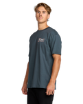 The Billabong Mens Desert Lounge Premium T-Shirt in Midnight Blue