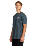 The Billabong Mens Desert Lounge Premium T-Shirt in Midnight Blue